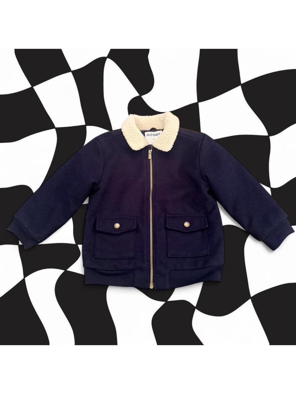 Old Navy Navy Blue Kids Jacket